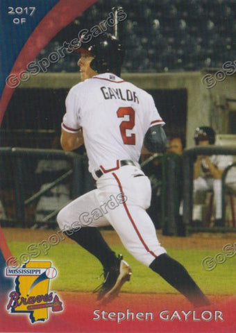2017 Mississippi Braves Stephen Gaylor