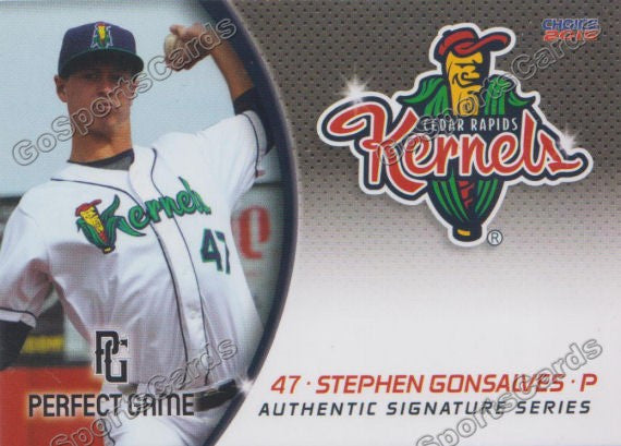 2015 Cedar Rapids Kernels Stephen Gonsalves