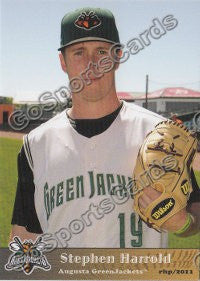 2011 Augusta GreenJackets Stephen Harrold