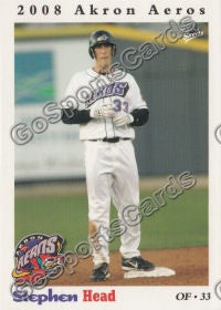 2008 Akron Aeros Stephen Head