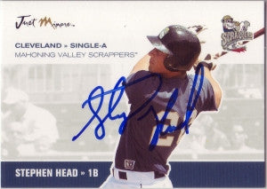 Stephen Head 2007 Just Minors Just Autographs #6 (Autograph)