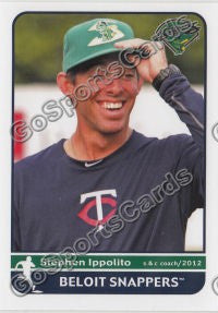 2012 Beloit Snappers Stephen Ippolito