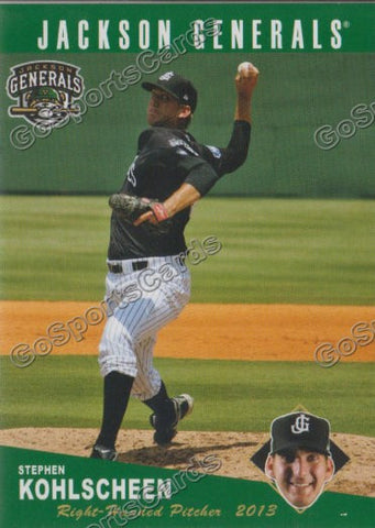 2013 Jackson Generals Stephen Kohlscheen