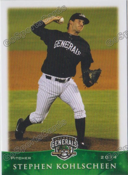 2014 Jackson Generals Stephen Kohlscheen