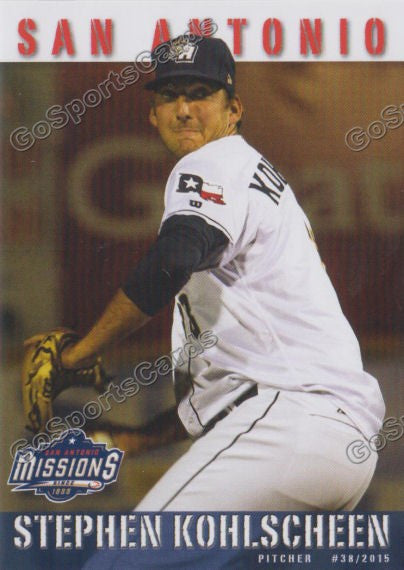 2015 San Antonio Missions Stephen Kohlscheen