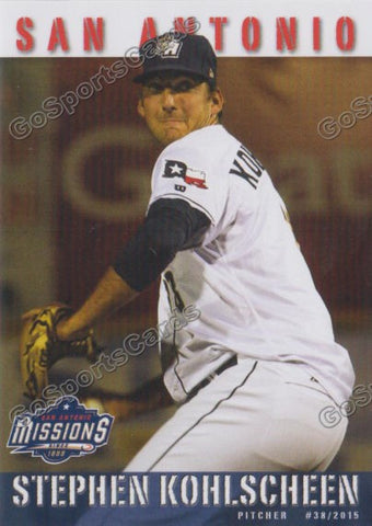 2015 San Antonio Missions Stephen Kohlscheen