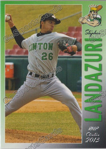 2013 Clinton Lumberkings Stephen Landazuri