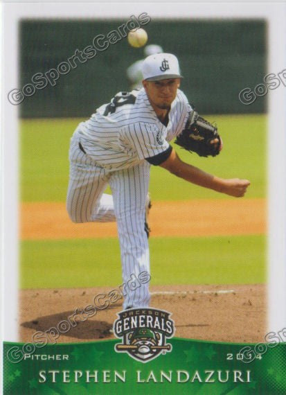 2014 Jackson Generals Stephen Landazuri