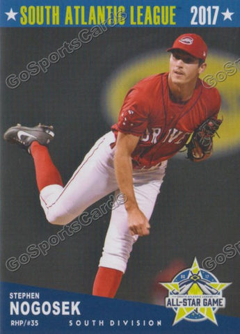 2017 South Atlantic League All Star SD Stephen Nogosek