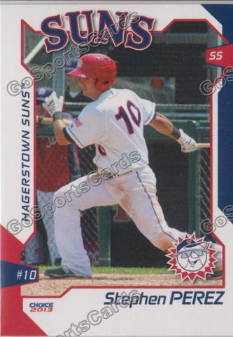 2013 Hagerstown Suns Stephen Perez