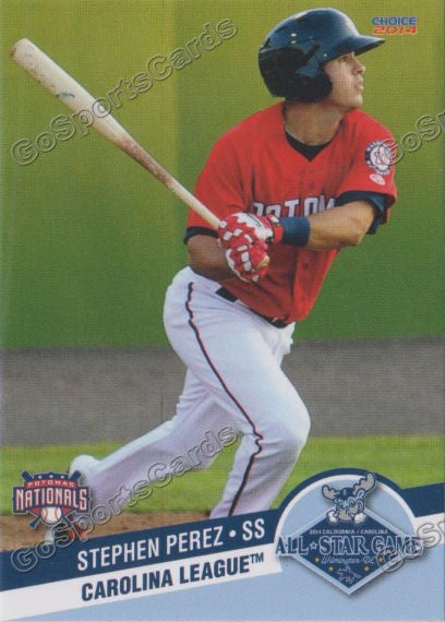 2014 Carolina League All Star Stephen Perez
