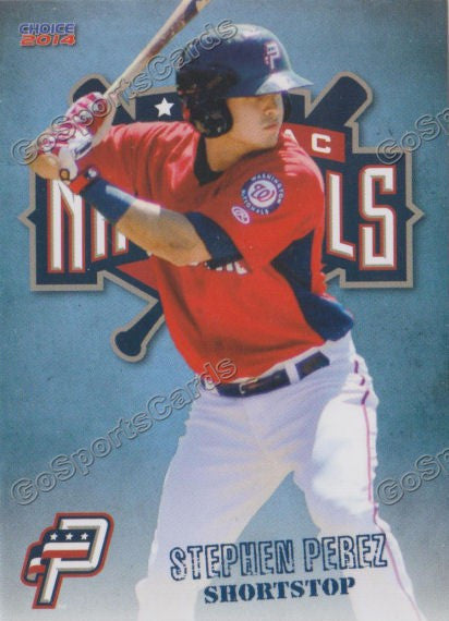 2014 Potomac Nationals Stephen Perez