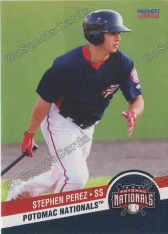 2015 Potomac Nationals Stephen Perez