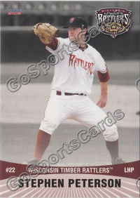 2012 Wisconsin Timber Rattlers Stephen Peterson