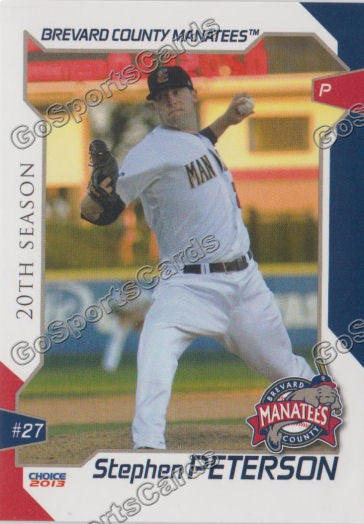 2013 Brevard County Manatees Stephen Peterson