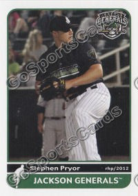 2012 Jackson Generals Stephen Pryor