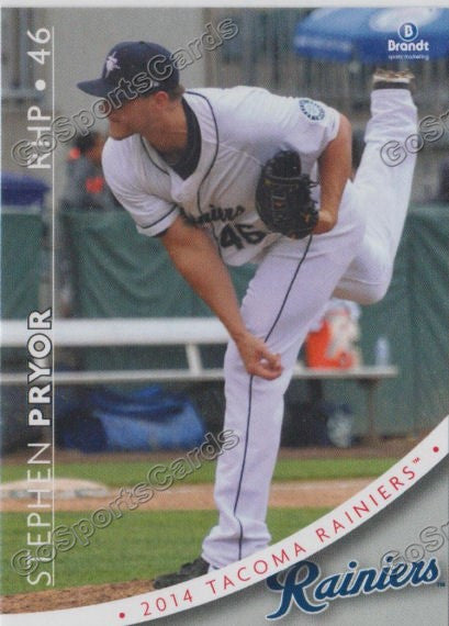 2014 Tacoma Rainiers Stephen Pryor