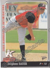 2009 Kannapolis Intimidators Stephen Sauer