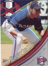 2009 Rome Braves Stephen Shults
