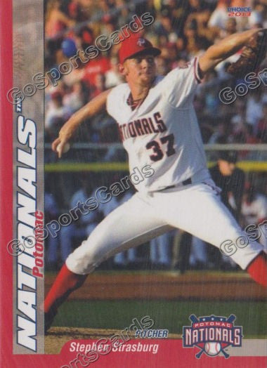 2013 Potomac Nationals Stephen Strasburg