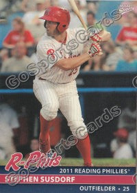 2011 Reading Phillies Stephen Susdorf