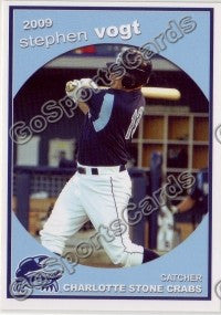 2009 Charlotte Stone Crabs Stephen Vogt