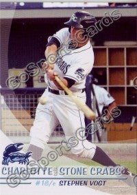 2010 Charlotte Stone Crabs Stephen Vogt