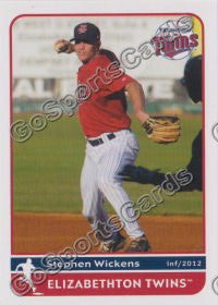 2012 Elizabethton Twins Stephen Wickens