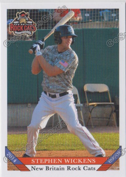 2014 New Britain Rock Cats Stephen Wickens