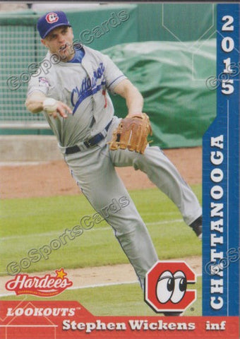 2015 Chattanooga Lookouts Stephen Wickens