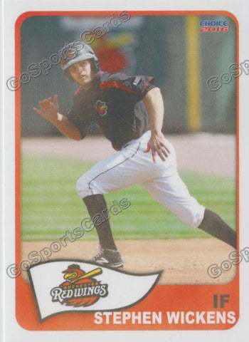 2016 Rochester Red Wings Stephen Wickens