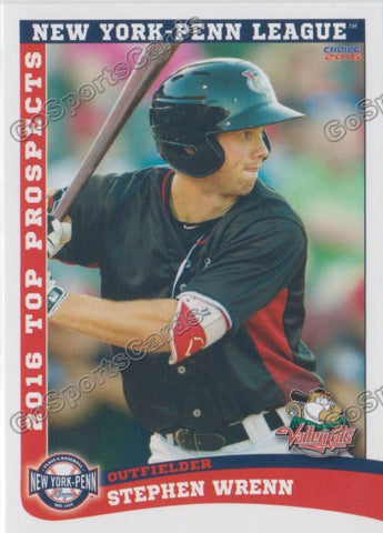 2016 New York Penn League Top Prospect NYPL Stephen Wrenn