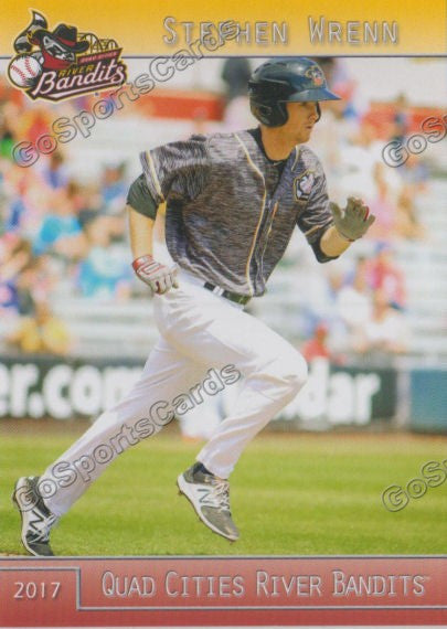 2017 Quad Cities River Bandits Stephen Wrenn