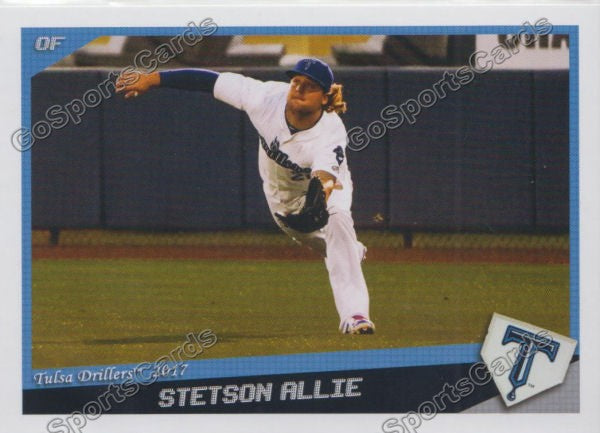 2017 Tulsa Drillers Stetson Allie