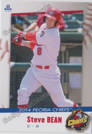 2014 Peoria Chiefs Steve Bean