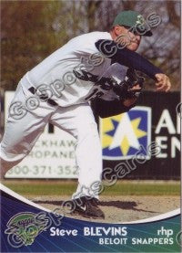 2009 Beloit Snappers Steve Blevins