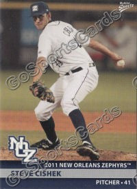 2011 New Orleans Zephyrs Steve Cishek