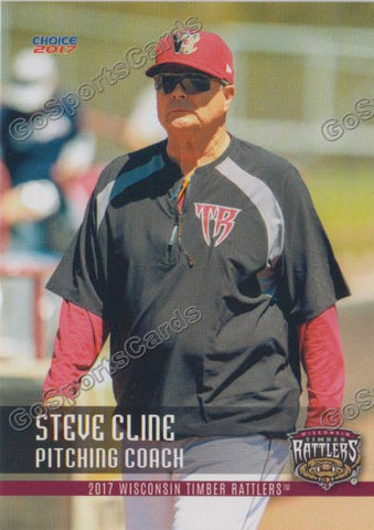 2017 Wisconsin Timber Rattlers Steve Cline