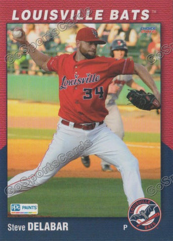 2016 Louisville Bats Steve Delabar