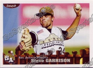 2008 San Antonio Missions Steve Garrison