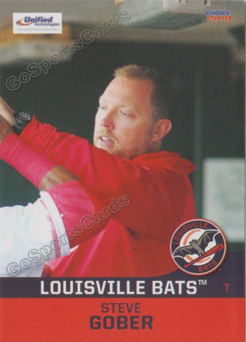 2018 Louisville Bats Steve Gober
