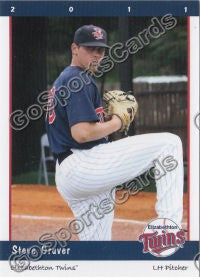 2011 Elizabethton Twins Steven Steve Gruver