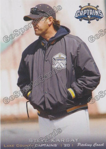 2013 Lake County Captains Steve Karsay