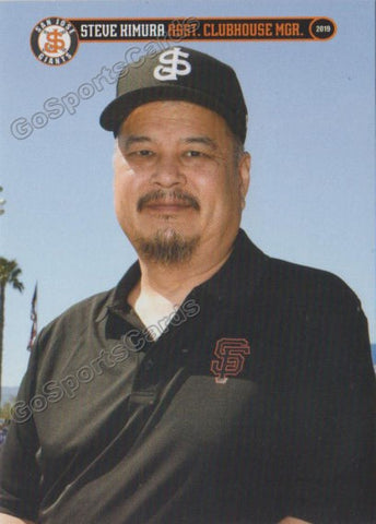2019 San Jose Giants Steve Kimura