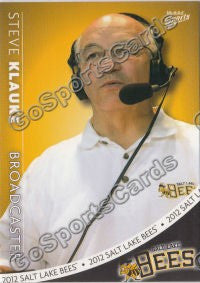2012 Salt Lake Bees SGA Steve Klauke