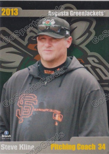 2013 Augusta Greenjackets Steve Kline