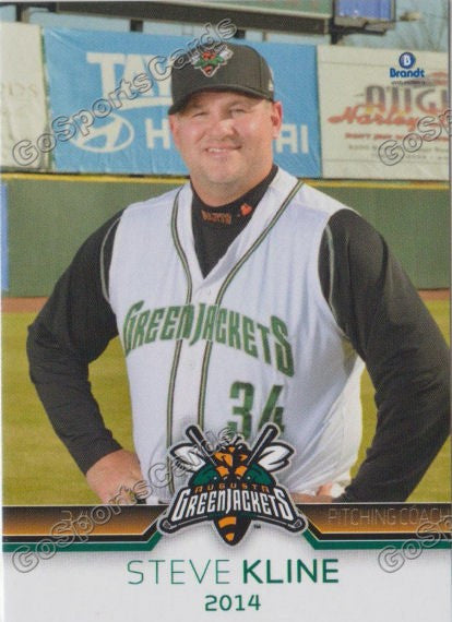 2014 Augusta Greenjackets Steve Kline