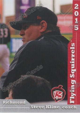 2015 Richmond Flying Squirrels Steve Kline