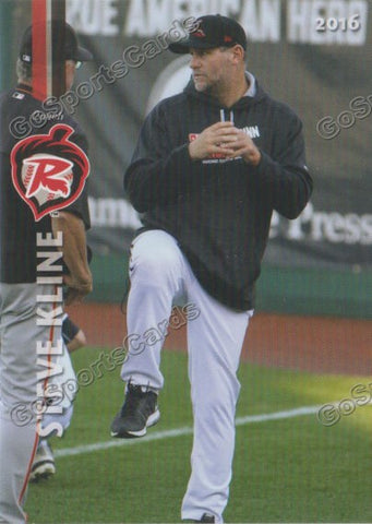 2016 Richmond Flying Squirrels Steve Kline