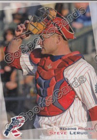 2012 Reading Phillies 2nd Steve Lerud
